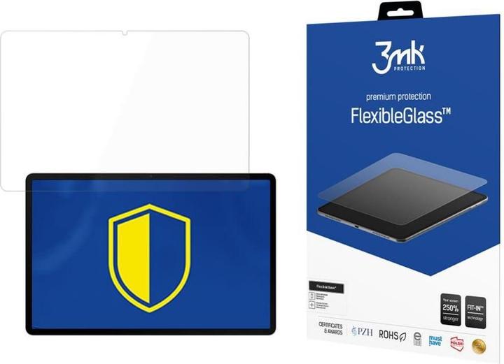 3MK hybrid glass Flexible 2.5D Tablet 13" for Samsung Galaxy Tab S8+ (1 Stück, Galaxy Tab S8+)