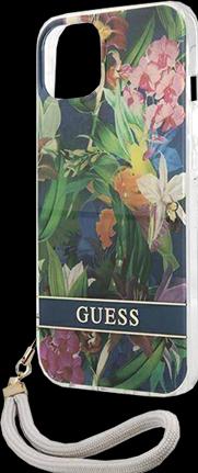 Actual product image Guess GUHCP13MHFLSB iPhone 13 6.1" mėlyna (Apple iPhone 13, Apple iPhone 14)
