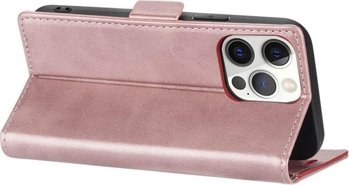 Produktbild N.Bekus iPhone 15 Pro - Flip Case Hülle rosa (Apple iPhone 15 Pro)