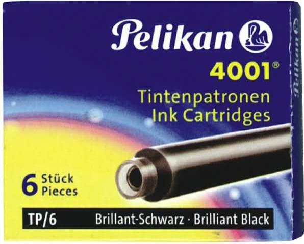 Image du produit Pelikan 4001 Tp/6 (cartouches d'encre, Noir)