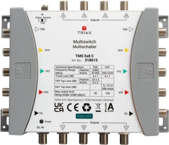 Produktbild Triax Kaskadenmultischalter TMS 5x8 C (Multischalter)