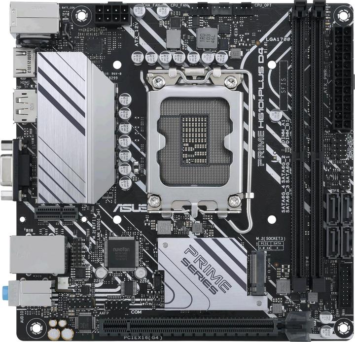 Image du produit ASUS MB Prime H610I-Plus (LGA 1700, Intel H610, Mini-ITX)