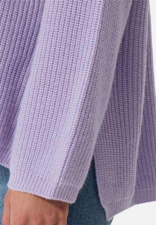 Actual product image Cash-Mere Wolle Kaschmir Oversize Style Rollkragen Pullover (S)