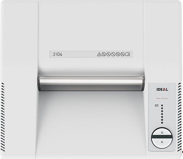Actual product image Ideal 3104SMC document shredder with automatic oiler 0.8x5mm (Particle cut)