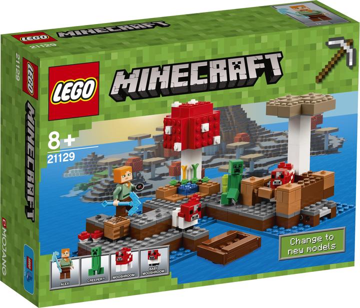Actual product image LEGO The mushroom island (21129, LEGO Minecraft)