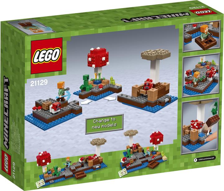 Actual product image LEGO The mushroom island (21129, LEGO Minecraft)