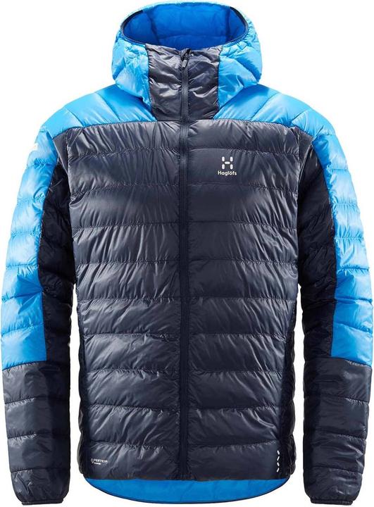Immagine prodotto Haglöfs L.I.M Piumino con cappuccio Uomo Blu Camo/Blu Nordico (L)