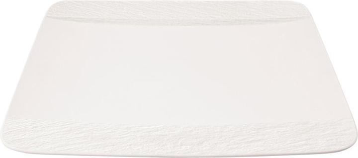 Speiseteller quadratisch Manufacture Rock blanc (1 x)