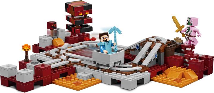 Actual product image LEGO The Nether railway (21130, LEGO Minecraft)