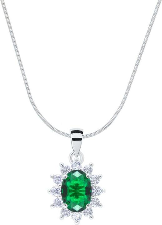 Candy Halskette Royal, 925 Sterling Silber (925er Sterlingsilber, 42 cm)