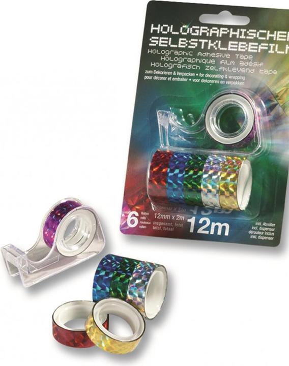 Actual product image Folia Holographic self-adhesive film (12 mm)