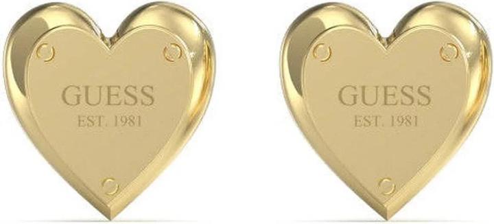 Guess 12MM HEART LOCK STUDS Ohrringe (Edelstahl)