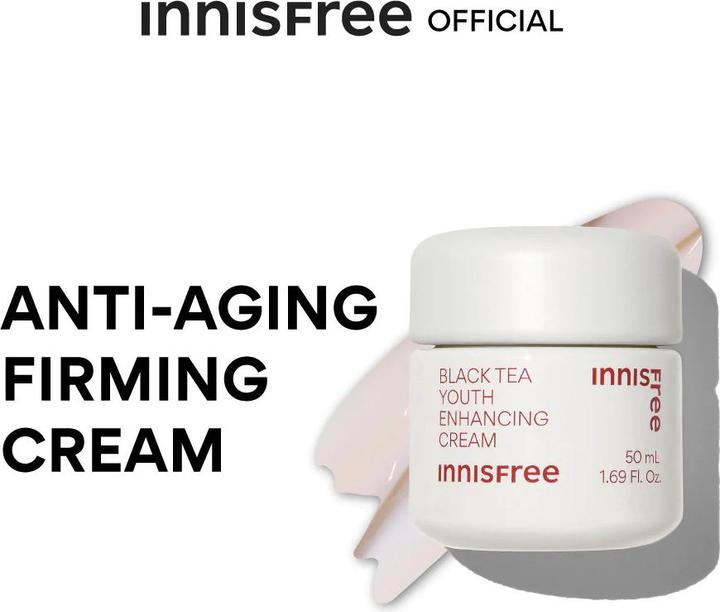 Actual product image Innisfree Black Tea Youth Enhansing Cream 45ml (45 ml, 24h cream)