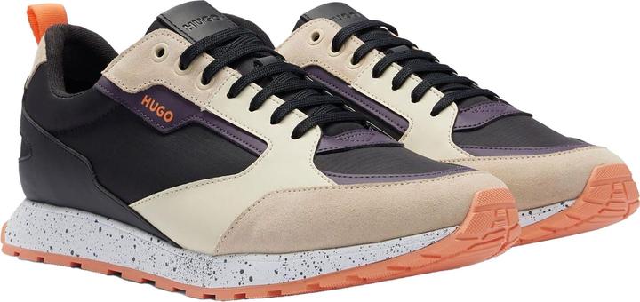 Actual product image HUGO Mens Icelin Suede Trainers (38)