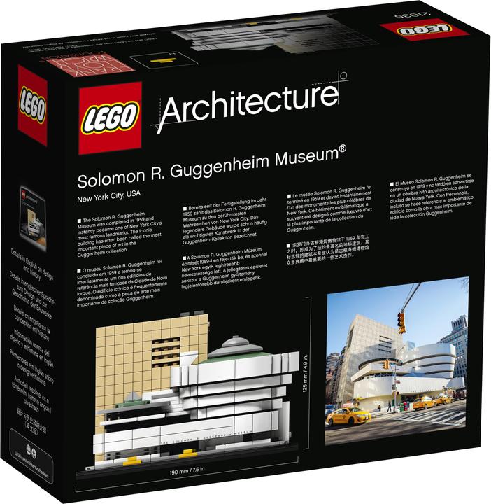 Actual product image LEGO Solomon R. Guggenheim Museum (21035, LEGO Architecture)