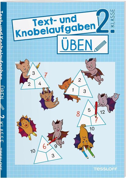 Actual product image Tessloff Text- und Knobelaufgaben üben. 2. Klasse (German, Kirstin Gramowski, Claudia Heine, 2024)