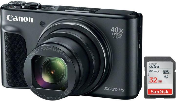 Canon SX730 HS incl. 32GB memory card
