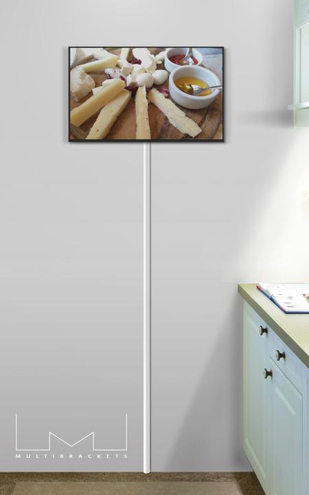 Actual product image Multibrackets Cable duct 18x1600, aluminum, silver (Duct, 160 cm)