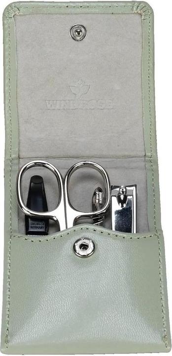 Image du produit Windrose 803682.14 - Trousse de manucure 4 pièces Merino Moda sauge