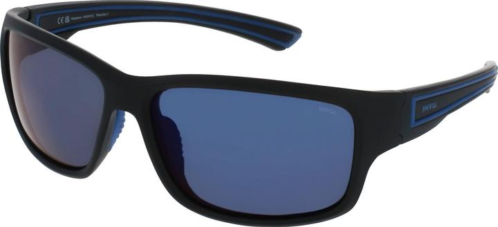 Invu Selle (Matt Black, Rubb. Blue, Matt Schwarz, Rubb. Blue)