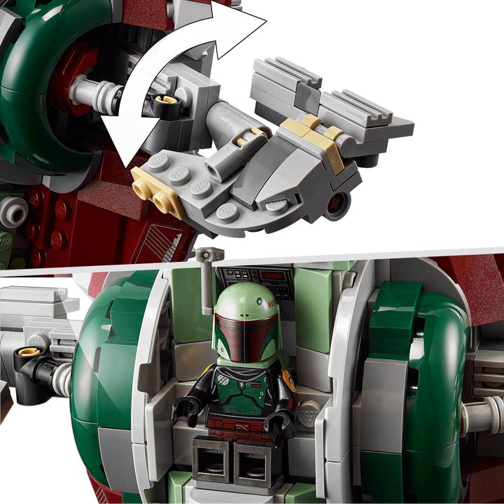 Immagine prodotto LEGO Star Wars 75312 L'astronave di Boba Fett (75312, LEGO Star Wars)