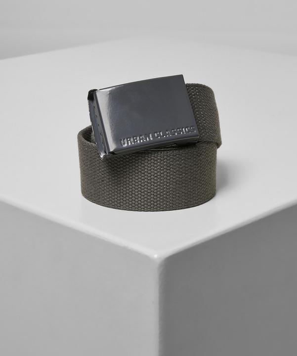 Actual product image Urban Classics Coloured Buckle Canvas Belt (S, M)