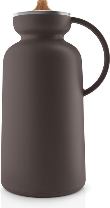 Eva Solo Thermoskanne Silouhette 1000 ml, Dunkelbraun (1 l)
