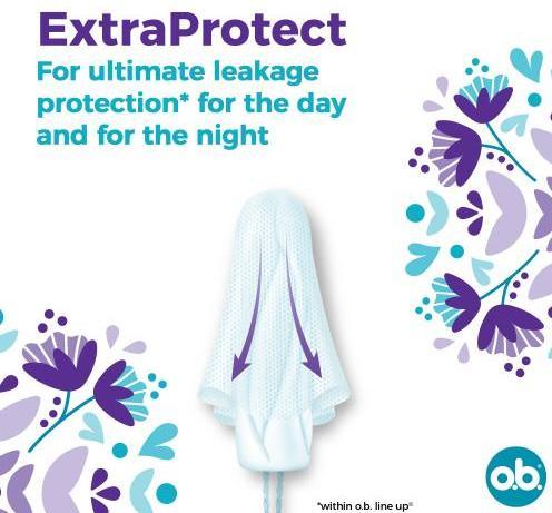 Produktbild o.b. Extra Protect Super Plus tampons - Variant: 16 ks (16 x, Normal)