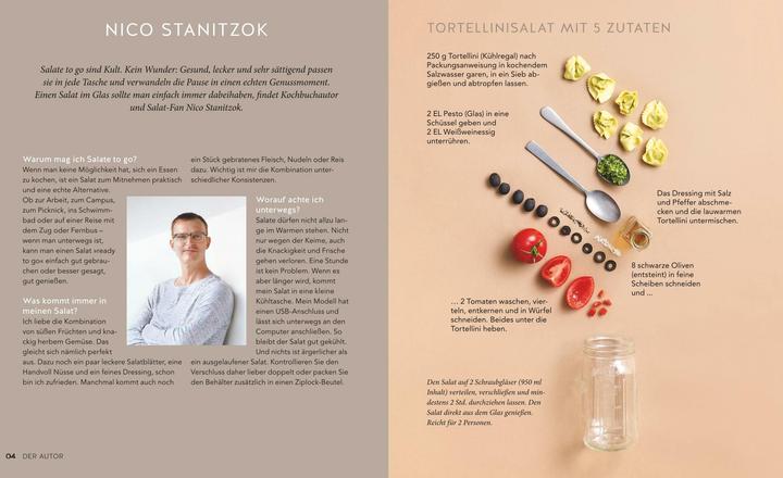 Produktbild Salate to go (Deutsch, Nico Stanitzok, 2020)