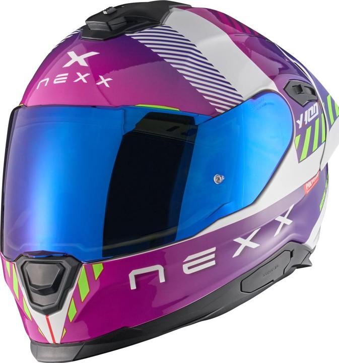 Produktbild Nexx Y.100R FADE purple-weiss XS (XS)