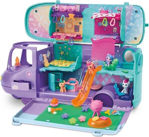 Immagine prodotto My Little Pony Mini World Magic Mare Stream, Set di gioco per camper