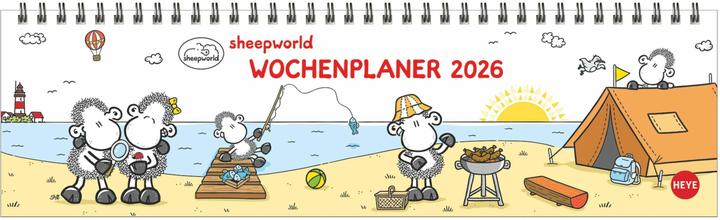 Produktbild sheepworld Wochenquerplaner 2026 (Deutsch)