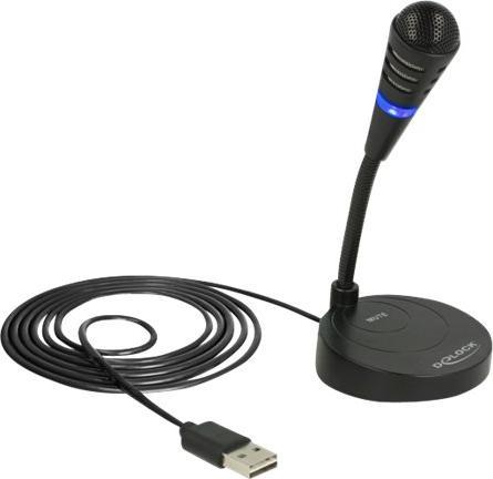 Productafbeelding Delock USB-microfoon met tafelstandaard