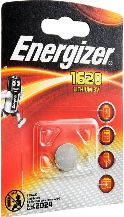Immagine prodotto Energizer CR1620 Litio (1 pz., CR1620, 81 mAh)