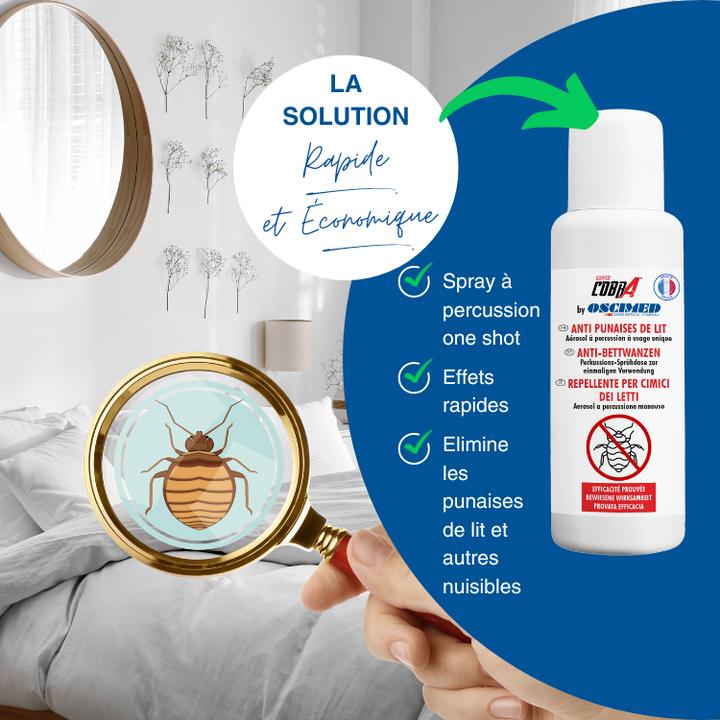 Immagine prodotto Oscimed Sa SUPER COBRA Spray anti cimici dei letti 125ml (Cimici dei letti)