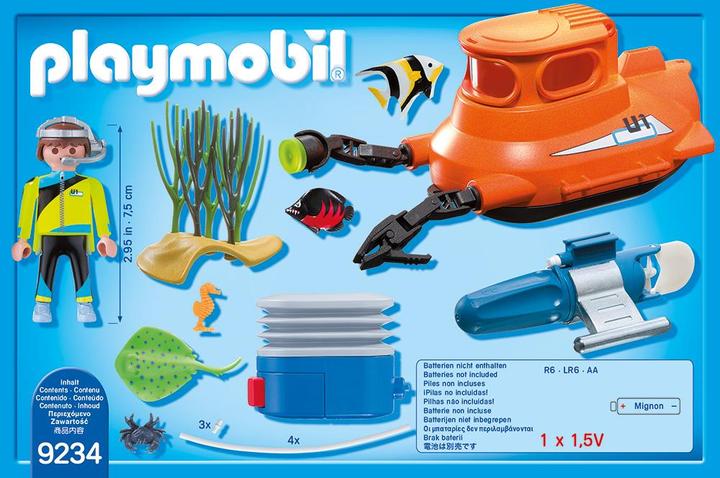 Produktbild Playmobil U-Boot mit Unterwassermotor (9234)