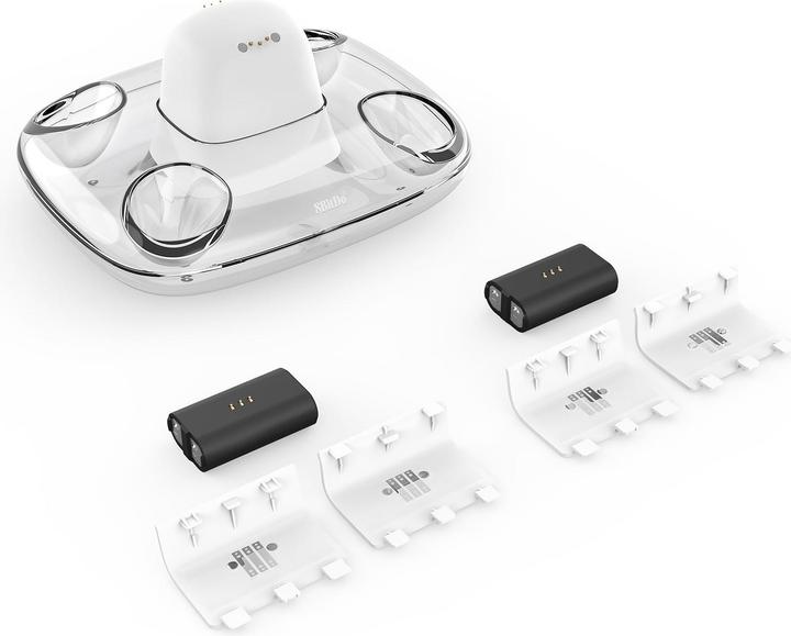 Produktbild 8bitdo dual charging station for Xbox controllers - WHITE (Xbox Series X)