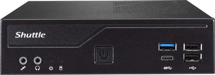 Produktbild Shuttle Barebone XPC slim DH610S Black (Intel Core i3)