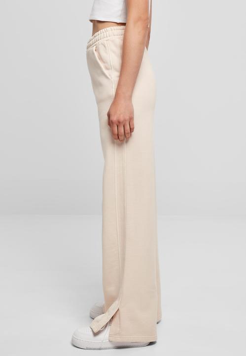 Actual product image Urban Classics Ladies Heavy Terry Garment Dye Slit Pants - 19389 (3XL)