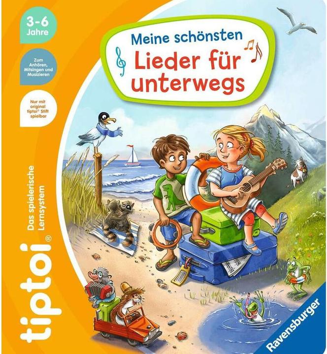 Ravensburger tiptoi Meine schönsten Lieder für unterwegs (Deutsch, Cee Neudert, 2022)