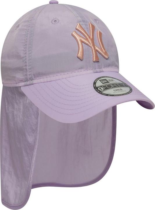 New Era Kinder 9Forty Cap - Sun Shield York Yankees Lila (52, 53, 54)