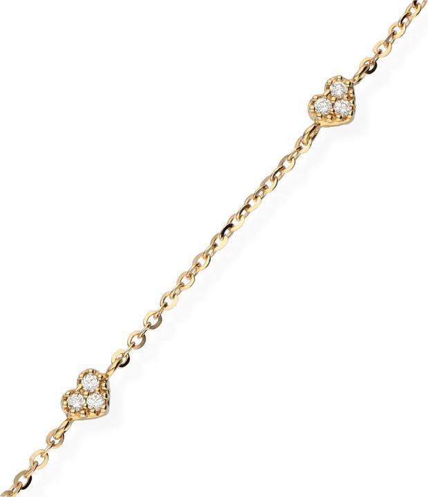 Carat Hearts (18.50 cm, Gold 18ct)