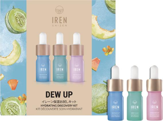 Actual product image Iren Shizen DEW UP Hydrating Discovery Kit (15 ml)