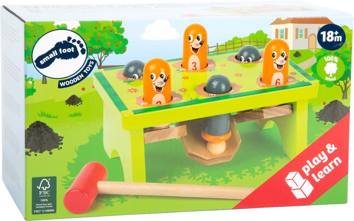 Produktbild small foot Hau den Maulwurf