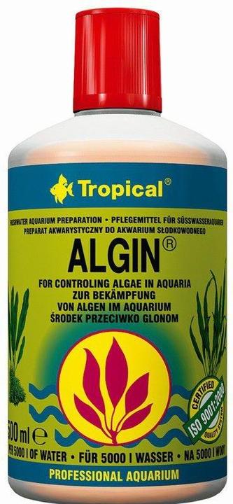 Actual product image Tropical ALGIN BOTTLE 500 ml (Aquarium Fertiliser)