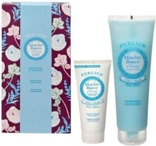 Actual product image Perlier White Musk Box Shower Cream 250ml and Hand Cream 100ml (250 ml)