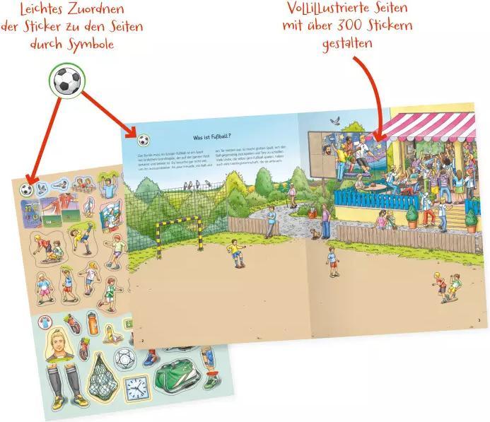 Image du produit Ravensburger Livret d'autocollants : Football