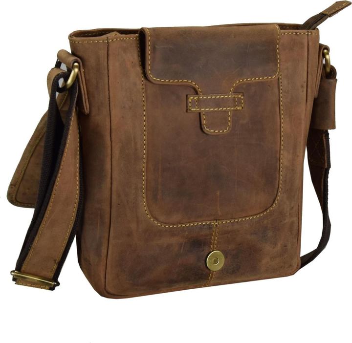 Immagine prodotto Greenburry Borsa a tracolla vintage in pelle 23 cm