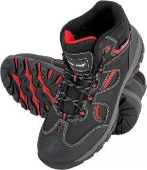 Produktbild Lahti Pro Black and red nubuck shoes, s3 sra, "40", ce, lahti (S3, 40)