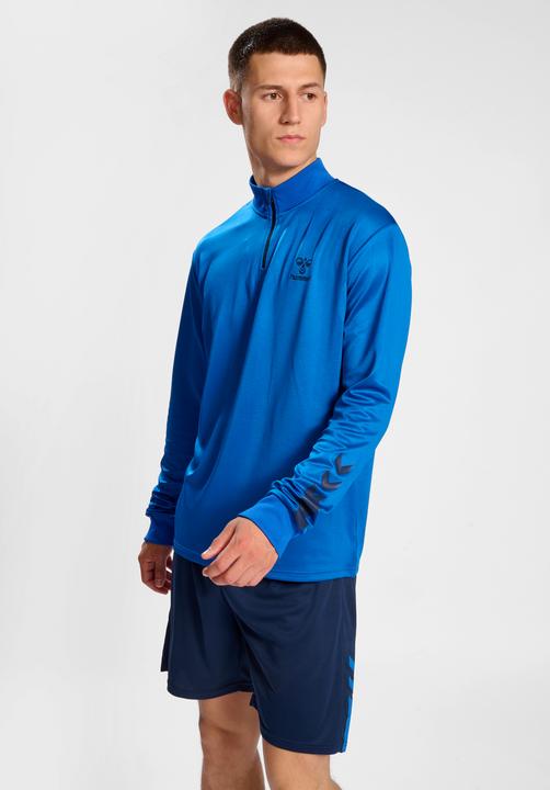Immagine prodotto hummel hmlACTIVE Maglia da allenamento uomo con mezza zip (S)